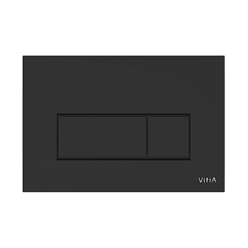 Панель смыва Root Square, матовый черный