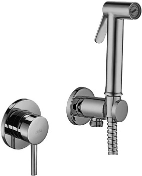 Смеситель с гигиеническим душем Paffoni KITDUP110ST (с внутренней частью)