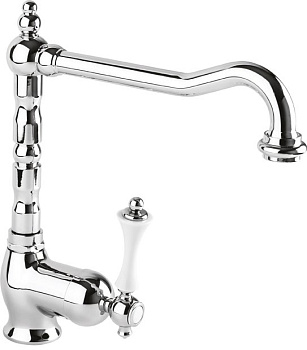 MARGOT-LLM2-02-M Смеситель кухонный однрычажный, исполнение бронза, ручка бронза