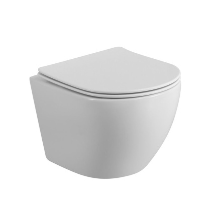Чаша подвесного унитаза BelBagno SFERA-R BB046CH-TOR Чаша подвесного унитаза BelBagno SFERA-R BB046CH-TOR