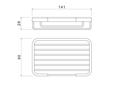 Мыльница решетка AQUATEK AQ4946CR