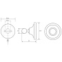 Крючок для полотенец Bemeta Retro 144306132
