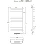 Полотенцесушитель Браво эл ТЭН 3 120*60 (ЛЦ4) Полотенцесушитель Браво эл ТЭН 3 120*60 (ЛЦ4)