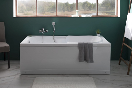 Акриловая ванна Aquanet Polo 170x80 (с каркасом)