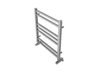 Полотенцесушитель водяной Aquatek (Акватек) Альтаир П7 500х600 мм, подключение нижнее/диагональное, сверхпрочная пищевая нержавеющая сталь AISI 304L, гарантия 10 лет