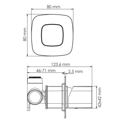 Смеситель для душа WasserKRAFT Saale 9551 белый матовый Смеситель для душа WasserKRAFT Saale 9551 белый матовый