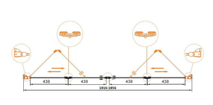 ELENA-W-BS-22-200-C-Cr Душевая дверь ELENA-W-BS-22-200-C-Cr Душевая дверь