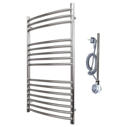 Полотенцесушитель электрический Point Альфа PN05150SE П15 500x1000 левый/правый, хром Полотенцесушитель электрический Point Альфа PN05150SE П15 500x1000 левый/правый, хром