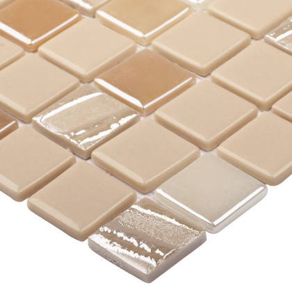 Стеклянная мозаика, BEIGE, Astra