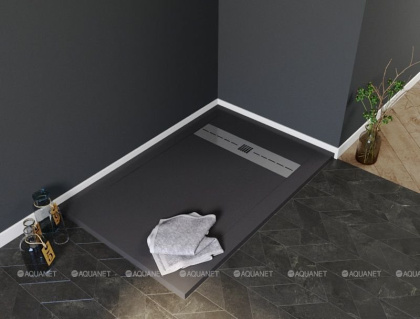 Душевой поддон Aquanet Delight 120х90 черный