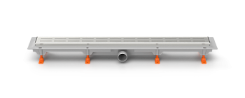 Душевой лоток 65 см Creto Walkway CRE-650 WN с решеткой, хром