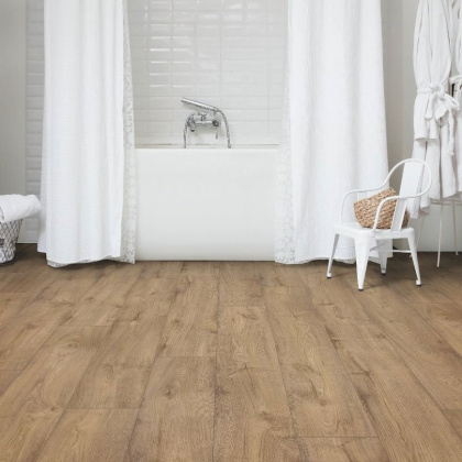 Виниловый ламинат Quick Step LIVYN Pulse Click PUCL 40093 Дуб Охра