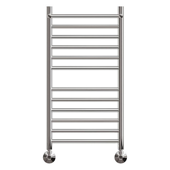 Полотенцесушитель водяной Point Аврора премиум PN10158SP П11 500x800 с полкой, хром