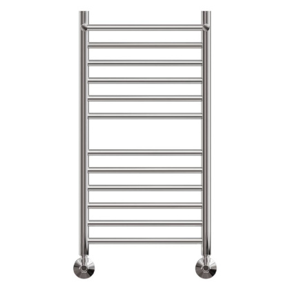 Полотенцесушитель водяной Point Аврора премиум PN10158SP П11 500x800 с полкой, хром