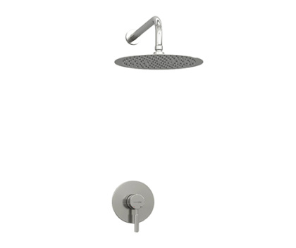 A12497 Встраиваемый комплект для душа с верхней душевой насадкой Wasserkraft