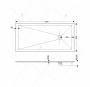 Душевой поддон RGW ST-Be, 80 х 120 см, прямоугольный, из искусственного камня, бежевый, 16152812-03