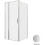 Душевой уголок Allen Brau Priority 90x100 3.31026.BA + 3.31047.BA серебро браш