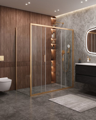 Душевой уголок CEZARES MOLVENO-AH-2/1-170/90-C-BORO-IV 