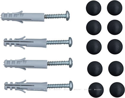 Кронштейн Aquanet Магнум черный матовый