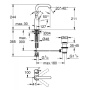 Смеситель для раковины Grohe Essence New 32628001 хром Смеситель для раковины Grohe Essence New 32628001 хром