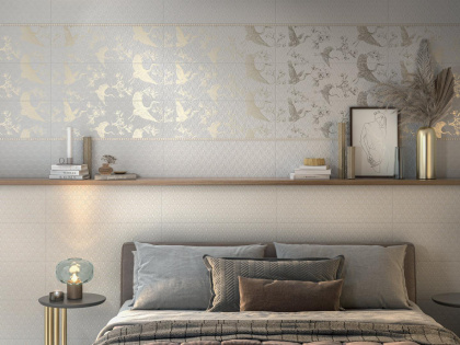 Плитка настенная 12155R Гарса Бежевый светлый (75см*25см*9мм) (6шт/1,125м2) Структура, м2