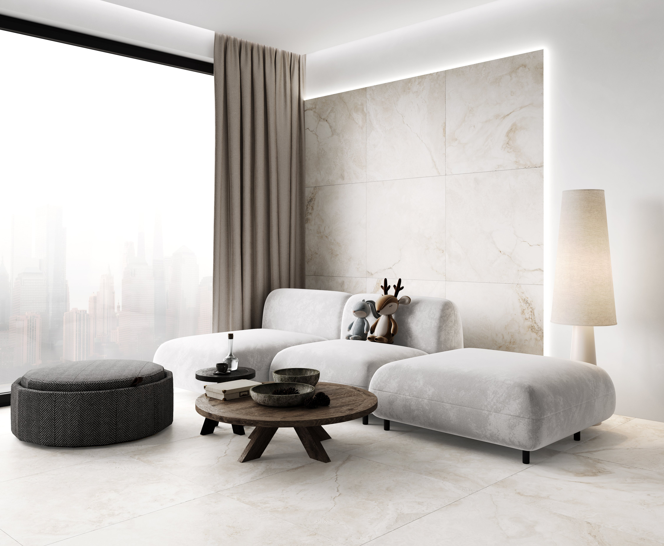 K22/7 Galatea Crema Керамогранит кремовый 80x80 Карвинг K22/7 Galatea Crema Керамогранит кремовый 80x80 Карвинг