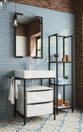 Зеркало Comfort Loft (ШхГхВ) 850х65х590