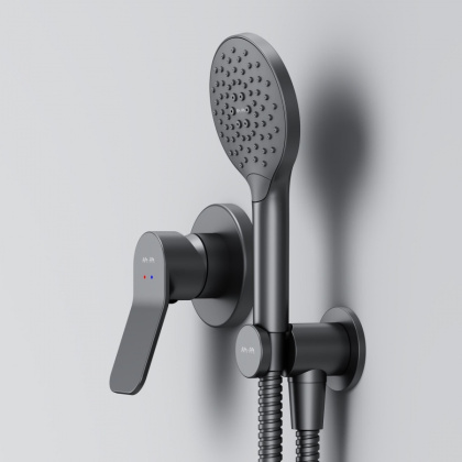 FB85A2H022 X-Joy, набор: Смеситель д/душа, душевой набор ( ручн.душ 120 мм, 3 режима), шланговое присоед