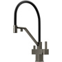 Смеситель для кухни SANCOS Loro с возможностью подключения фильтра для воды, цвет вороненая сталь, арт. SC4007GG Смеситель для кухни SANCOS Loro с возможностью подключения фильтра для воды, цвет вороненая сталь, арт. SC4007GG