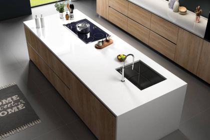 Керамический слэб ALPI WHITE 2400х800х15мм , Matt Керамический слэб ALPI WHITE 2400х800х15мм , Matt