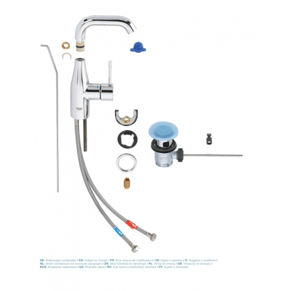 Смеситель для раковины Grohe Essence New 23462001 хром Смеситель для раковины Grohe Essence New 23462001 хром