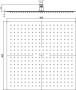 Верхний душ RGW Shower Panels SP-82-40 B 21148240-04 Черный