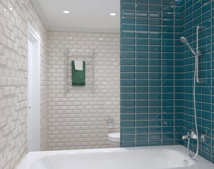 Плитка настенная 16051 Клемансо беж грань 7,4*15 (80шт/0,89м2), м2