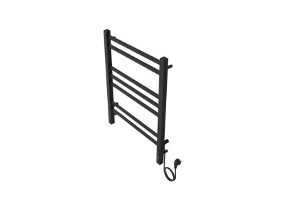 Полотенцесушитель электрический Aquatek (Акватек) Поларис П7 500х700 мм, подключение скрытое к сети электропитания / электропровод с вилкой, с терморегулятором и таймером quick touch, нержавеющая сталь AISI 201, гарантия 5 лет