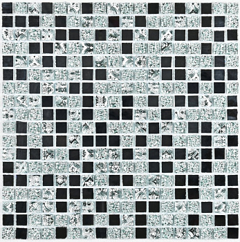 Мозайка стеклянная Mirror 30*30, м2
