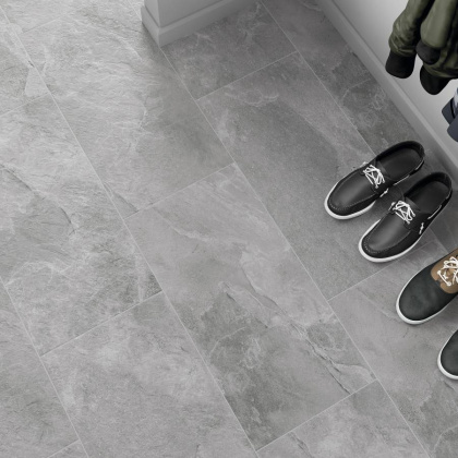 16302 Плитка грес глаз. Infinity_Сers Сер. 59,8*29,7 _рельеф 1 \56,64