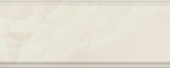 Бордюр Махкама бежевый светлый глянцевый обрезной 30x12x1,3