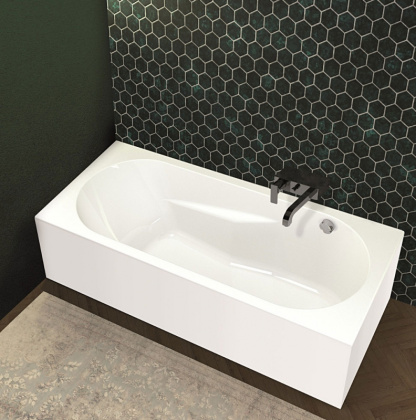 Акриловая ванна Riho Lazy 180x80 R Plug&Play