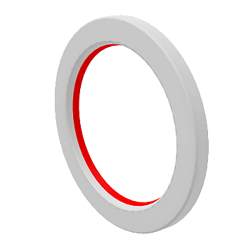 Прокладка состоящая из двух частей 6/4"