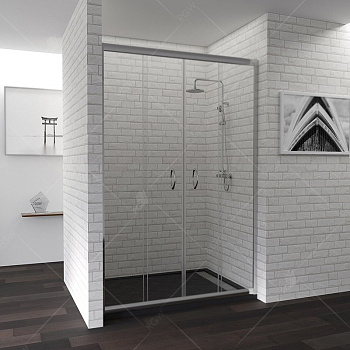 Душевая дверь RGW Passage PA-11 120 01081112-11 профиль Хром стекло прозрачное