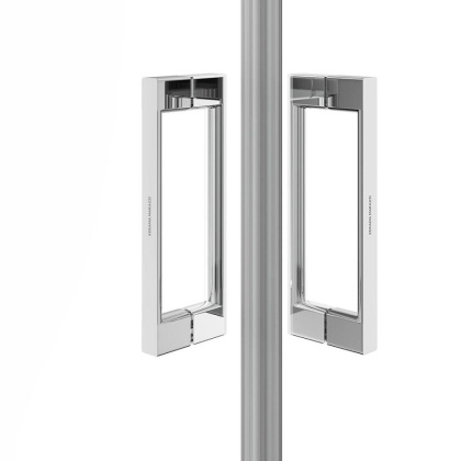 Душевой уголок vetro, раздвижной, квадратный, 90х90х195, хром Душевой уголок vetro, раздвижной, квадратный, 90х90х195, хром