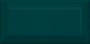 Плитка настенная 16059 Клемансо зеленый темный грань 7,4*15 (80шт/0,89м2), м2