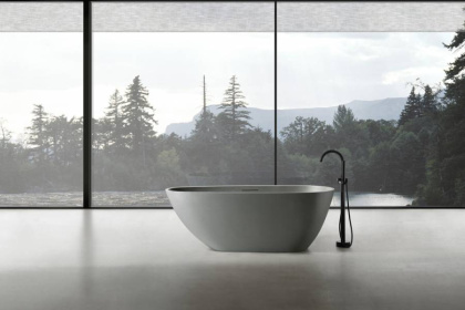 Ванна из литьевого мрамора Abber Dortmund 170х75 AM9911MLG