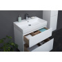 Тумба с раковиной Aquanet Бруклин 60 белый