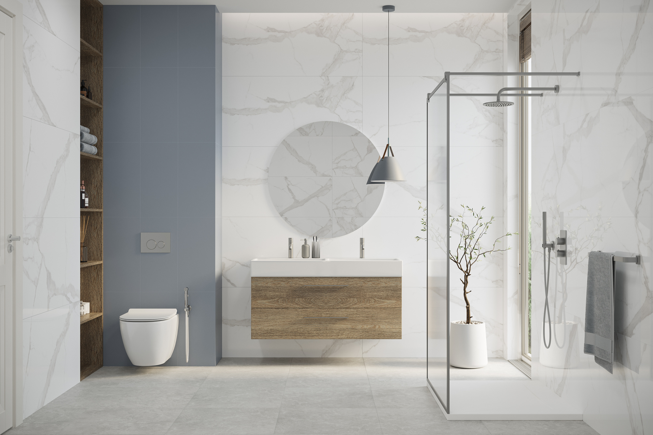 Керамогранит Statuario Cara Polished 80х160 Керамогранит Statuario Cara Polished 80х160