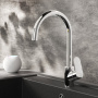 Смеситель Для кухни с каналом для питьевой воды, Хром F8007700 Like