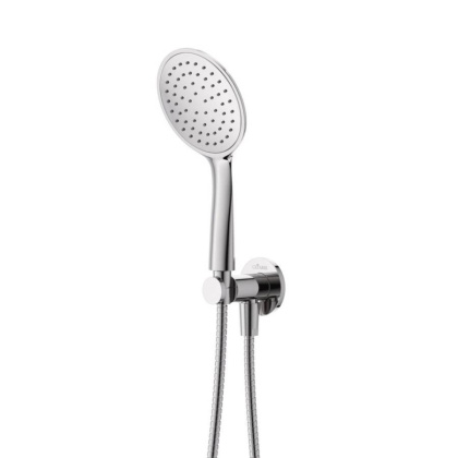 CZR-KD-03/24-M Ручной душ со шлангом 150см и держателем, исполнение золото, ручка золото, D-75 mm