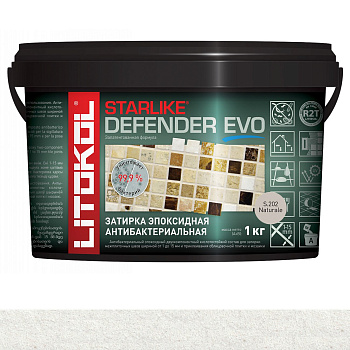 Затирка эпоксидная STARLIKE DEFENDER EVO, S.202 NATURALE 1кг