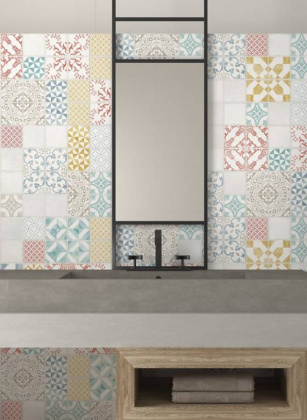 Декор Paint White Mix 35х100 Декор Paint White Mix 35х100