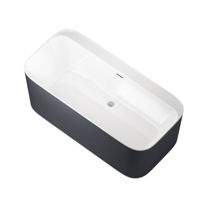 Акриловая ванна Allen Brau Infinity 170x80 2.21001.20/AM белый глянец (панель антрацит), шт